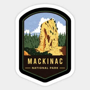 Mackinac National Park Sticker